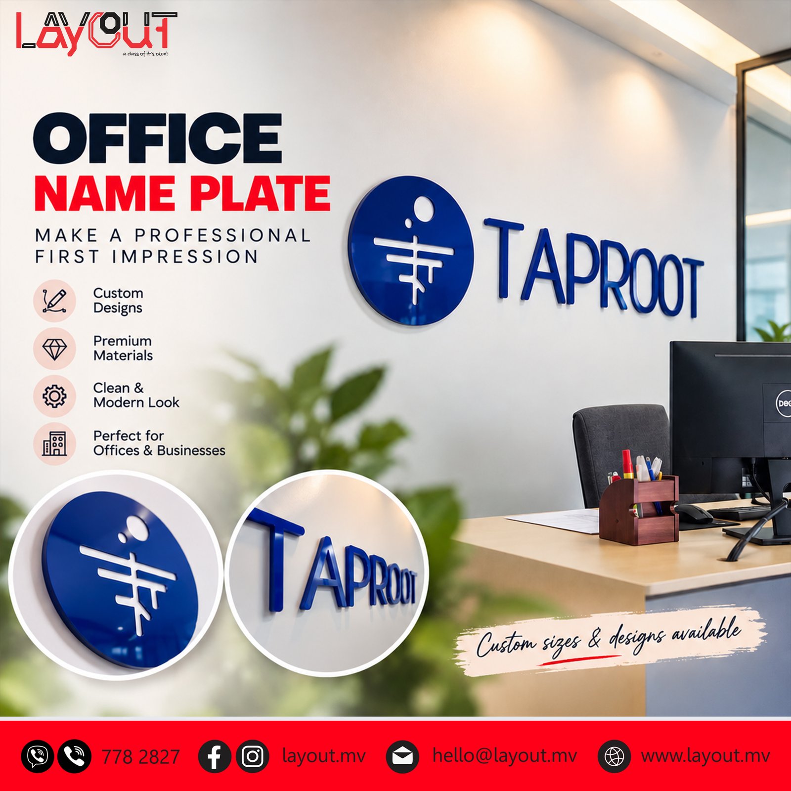Acrylic Name Plates